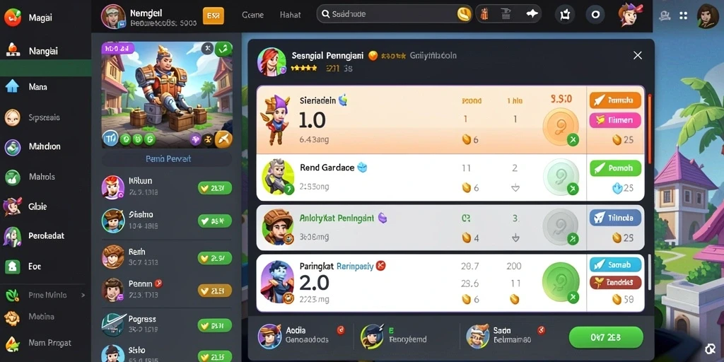 qgluck - Karakter unik dan menarik di dalam game.