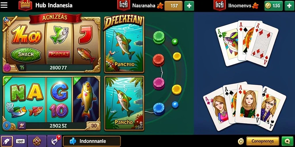 rr777 - Screenshot dari karakter yang dapat dipilih pengguna.